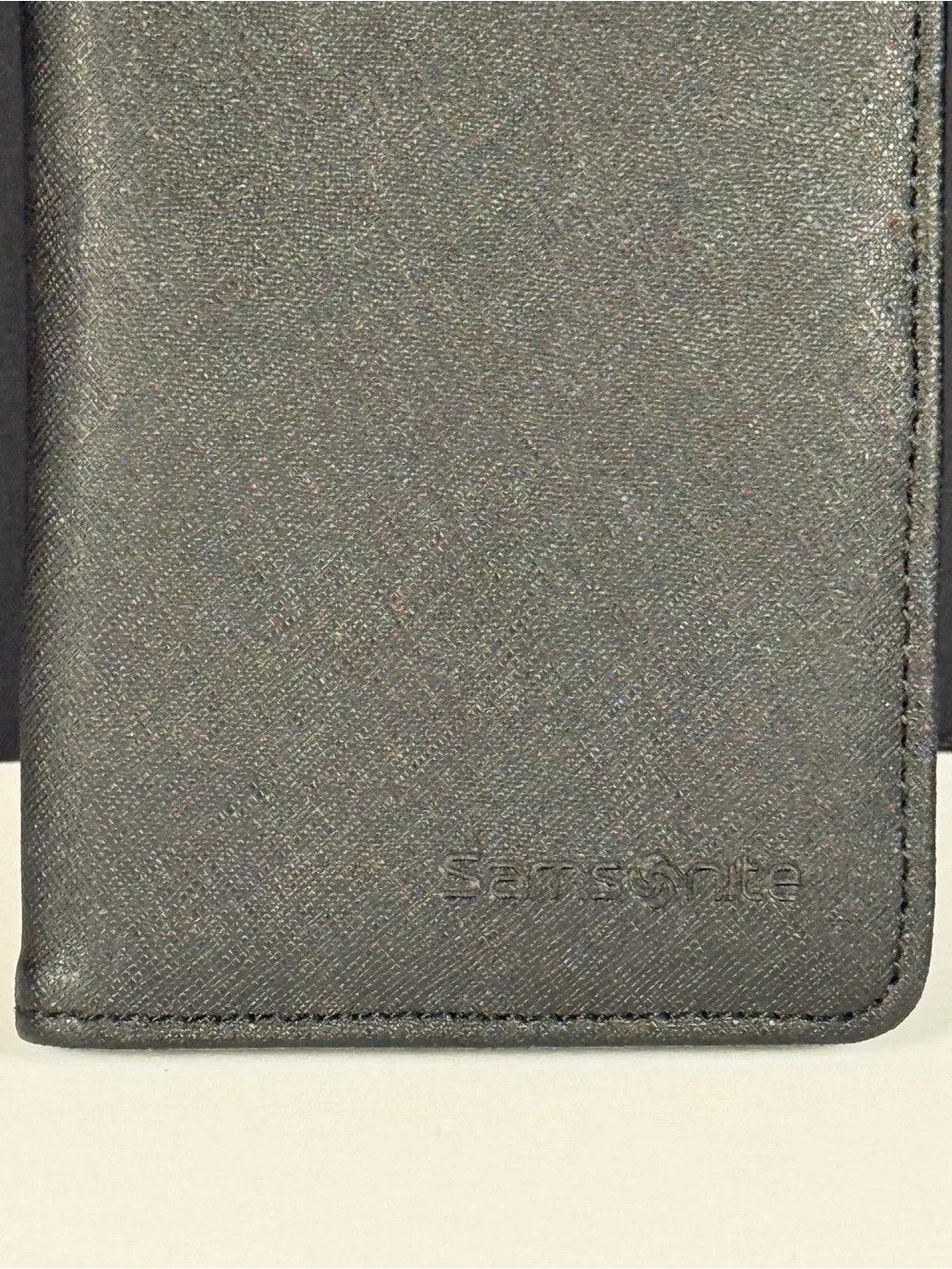 Samsonite RFID Blocking Black Passport Wallet Cover